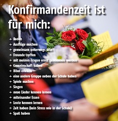Konfirmation - Faltblatt der Ev.-Luth. Landeskirche Sachsen